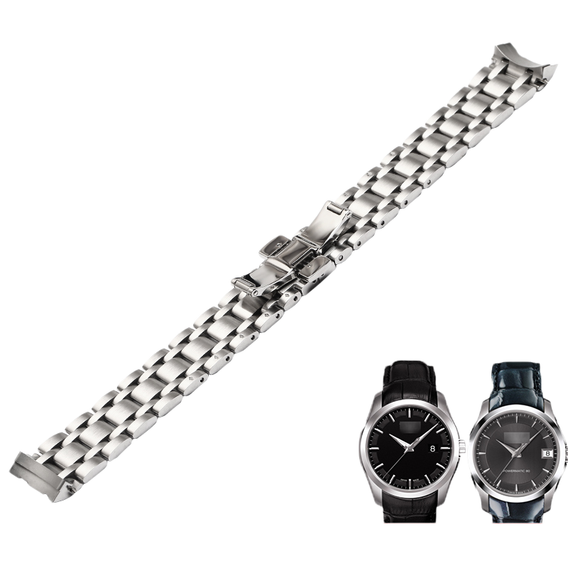 Replacement watch strap compatible with Tissot Couturier T035.207A / T035.210A, for women, 18mm width