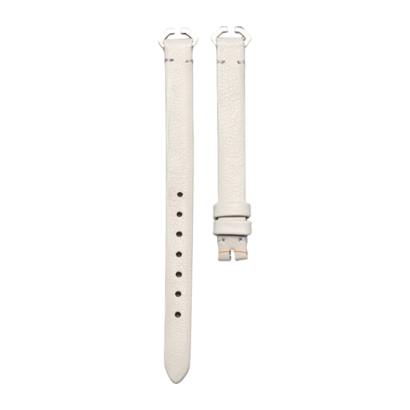 Genuine leather watch strap for women, 8mm width, compatible with Tissot T113.109A