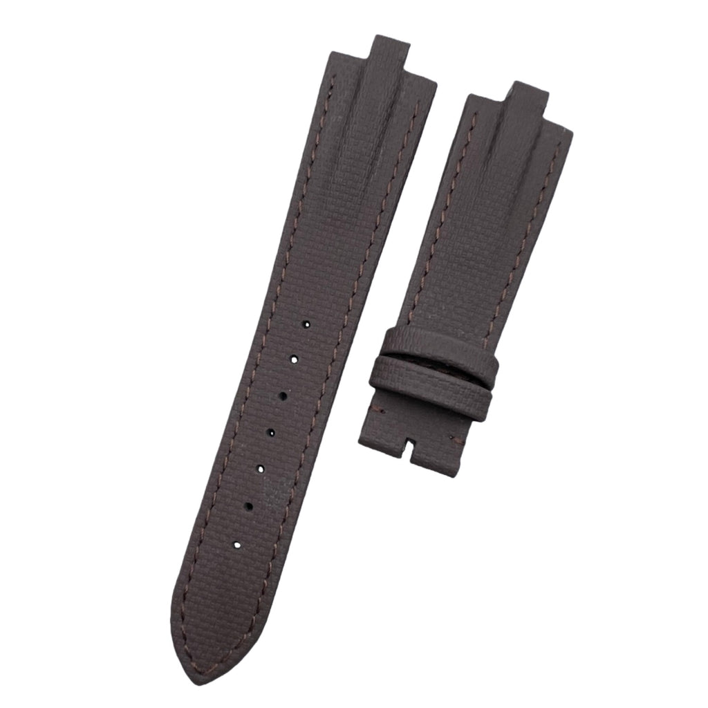 Watch Strap for BVLGARI 103383 Series - Black Nylon-Textured Rubber Strap