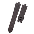 Watch Strap for BVLGARI 103383 Series - Black Nylon-Textured Rubber Strap
