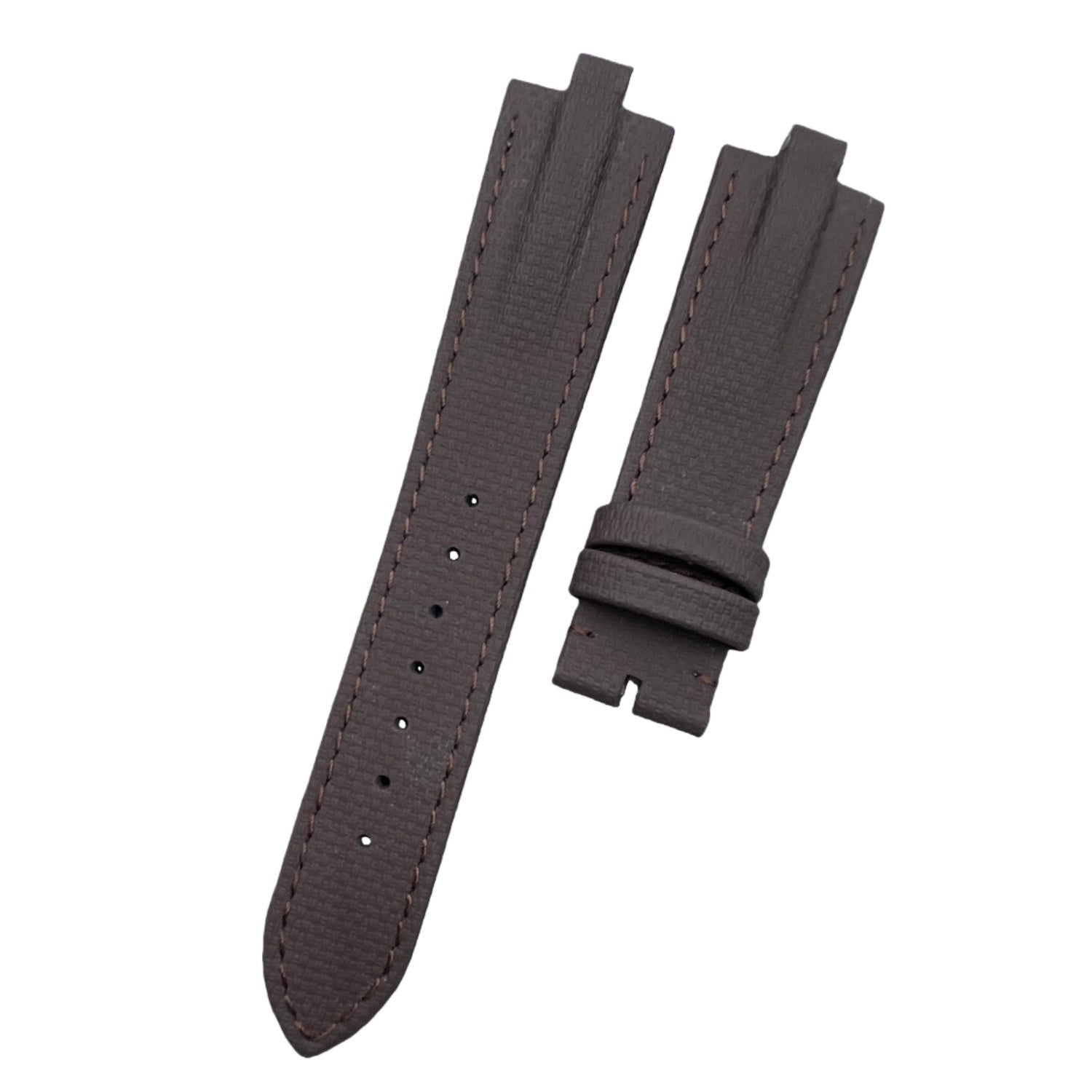 Watch Strap for BVLGARI 103383 Series - Black Nylon-Textured Rubber Strap