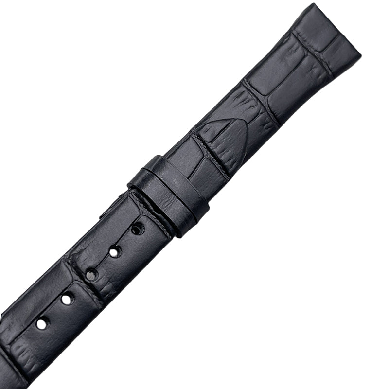 Fits Corum Golden Bridge B113/03847 Alligator & Genuine Leather Watch Strap, Original Style Leather Strap for Corum Golden Bridge Ladies
