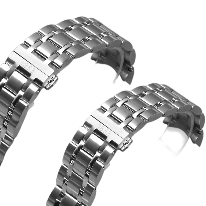 Stainless steel strap compatible with Tissot 1853 Couturier T035627A for men