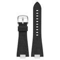 Genuine Leather Watch Strap for Tissot PRX T137, Quick Release, Suede, Concave Interface, For Men