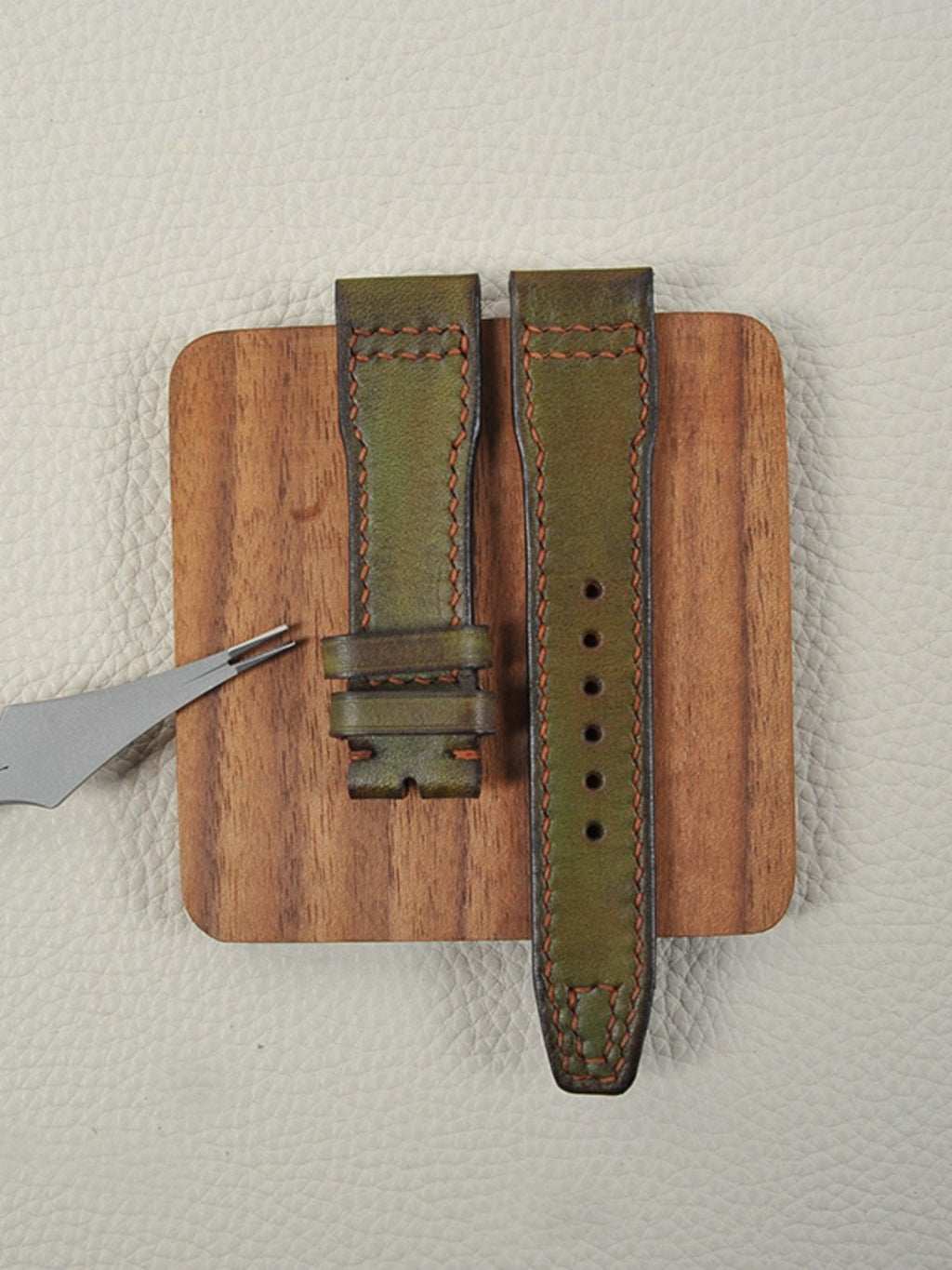 Vintage Cowhide Leather Original Strap for IWC Big Top Gun Watch - Men's Pilot Collection