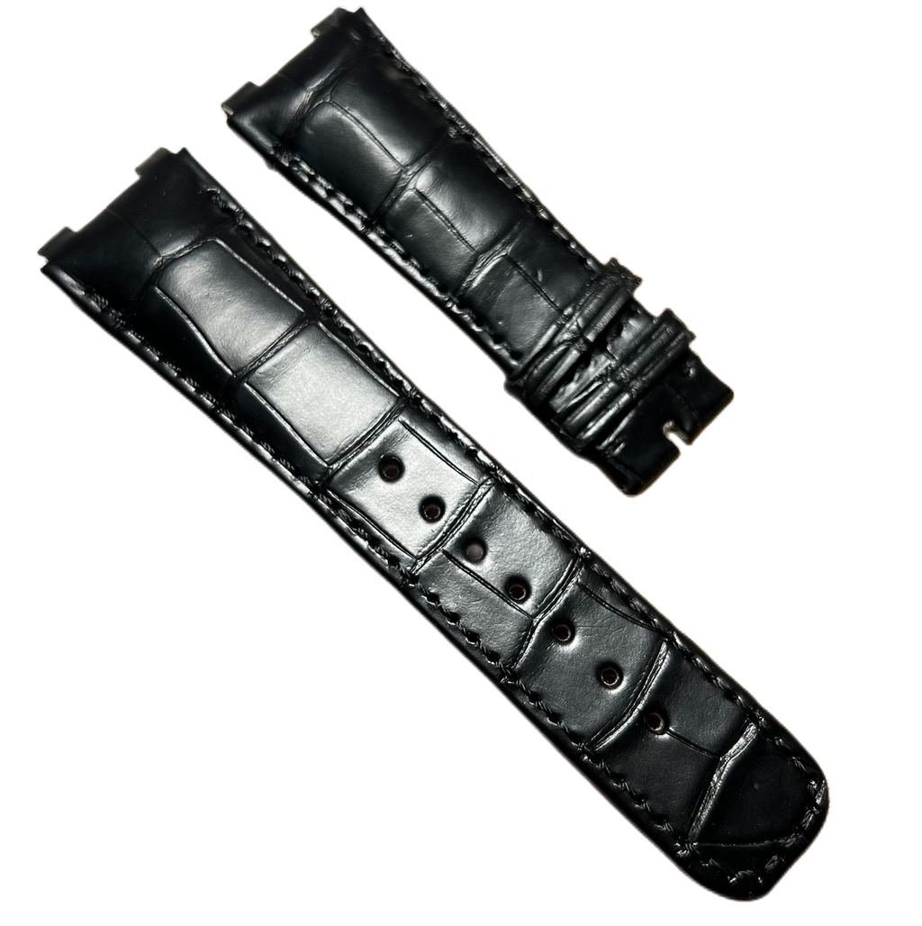 Compatible with Breguet Marine 5557, 5517 & 5887, original Breguet notched watch strap for men