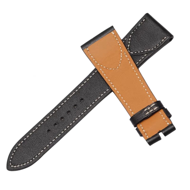 Custom cowhide watch strap for men and women, replacement for Hermès Heure H