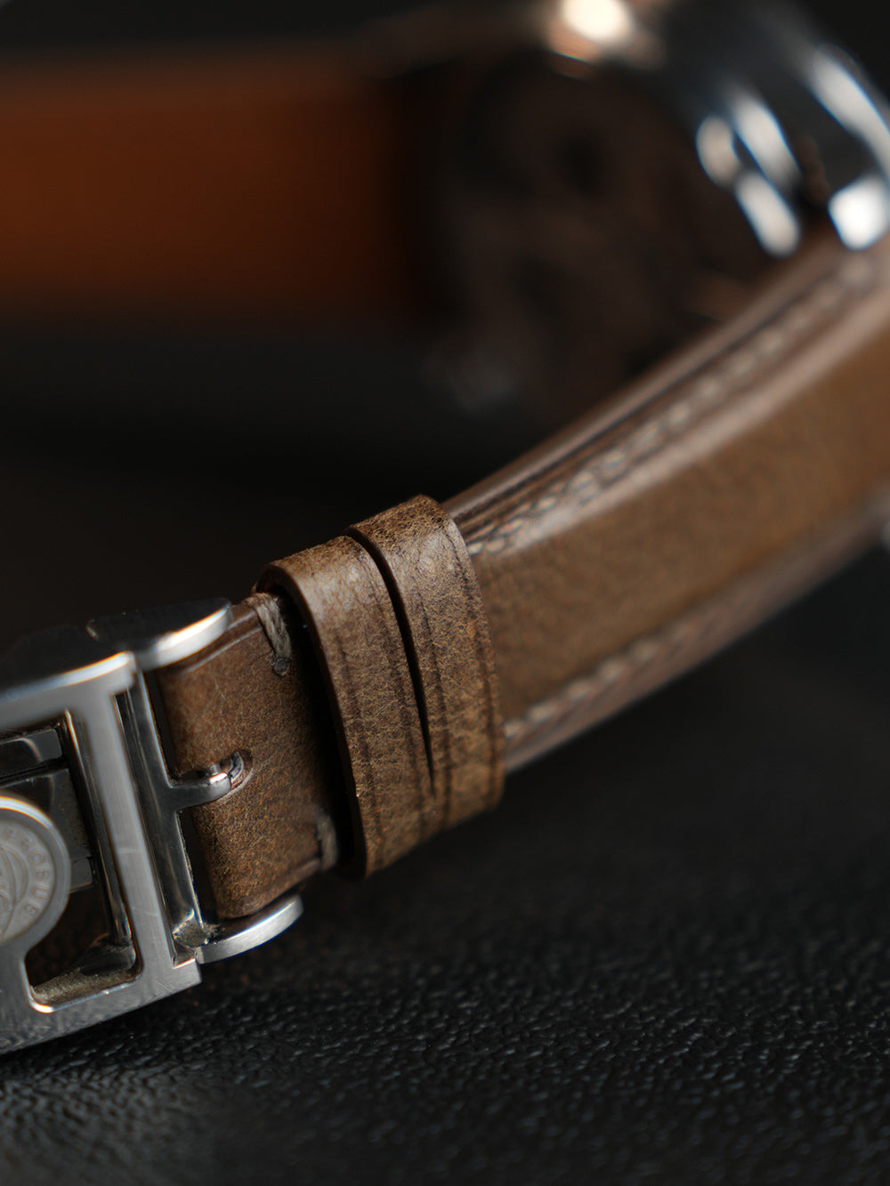Fits IWC Portuguese 7-Day Power Reserve calfskin watch strap