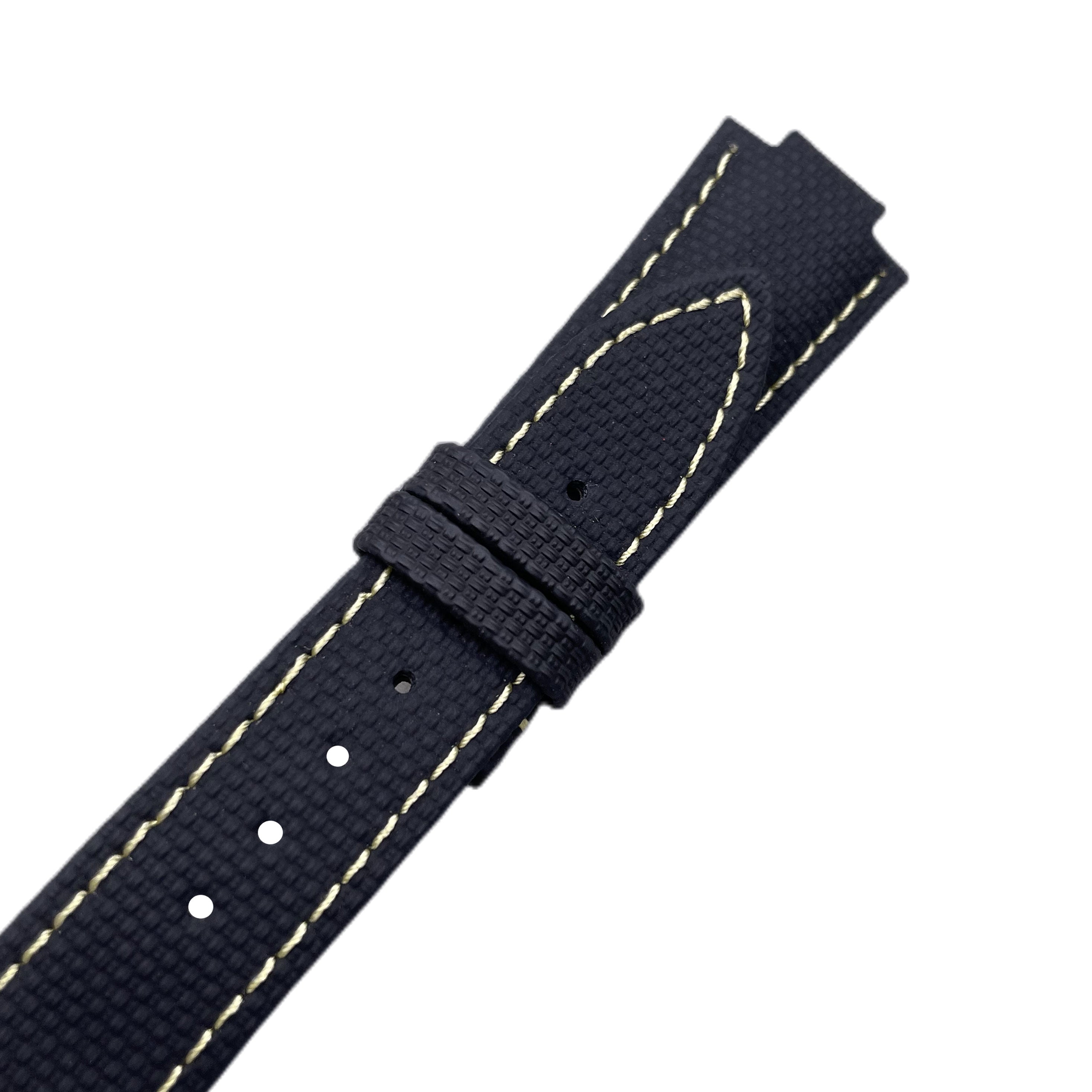 Fits Tudor 91210N North Flag Leather Watch Strap for Men