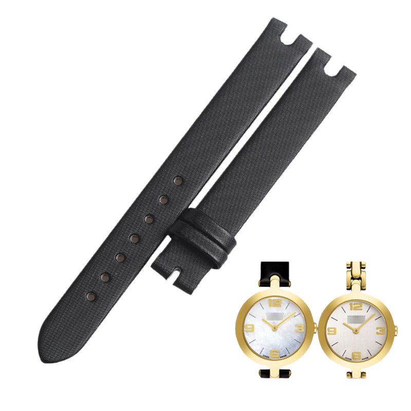 Replacement silk watch strap for women, compatible with Tissot T-TREND T003.209