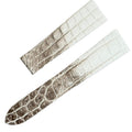 Alligator Leather Watch Strap for Piaget Limelight Gala Series G0A40198 - Custom Himalayan White Alligator Leather Strap