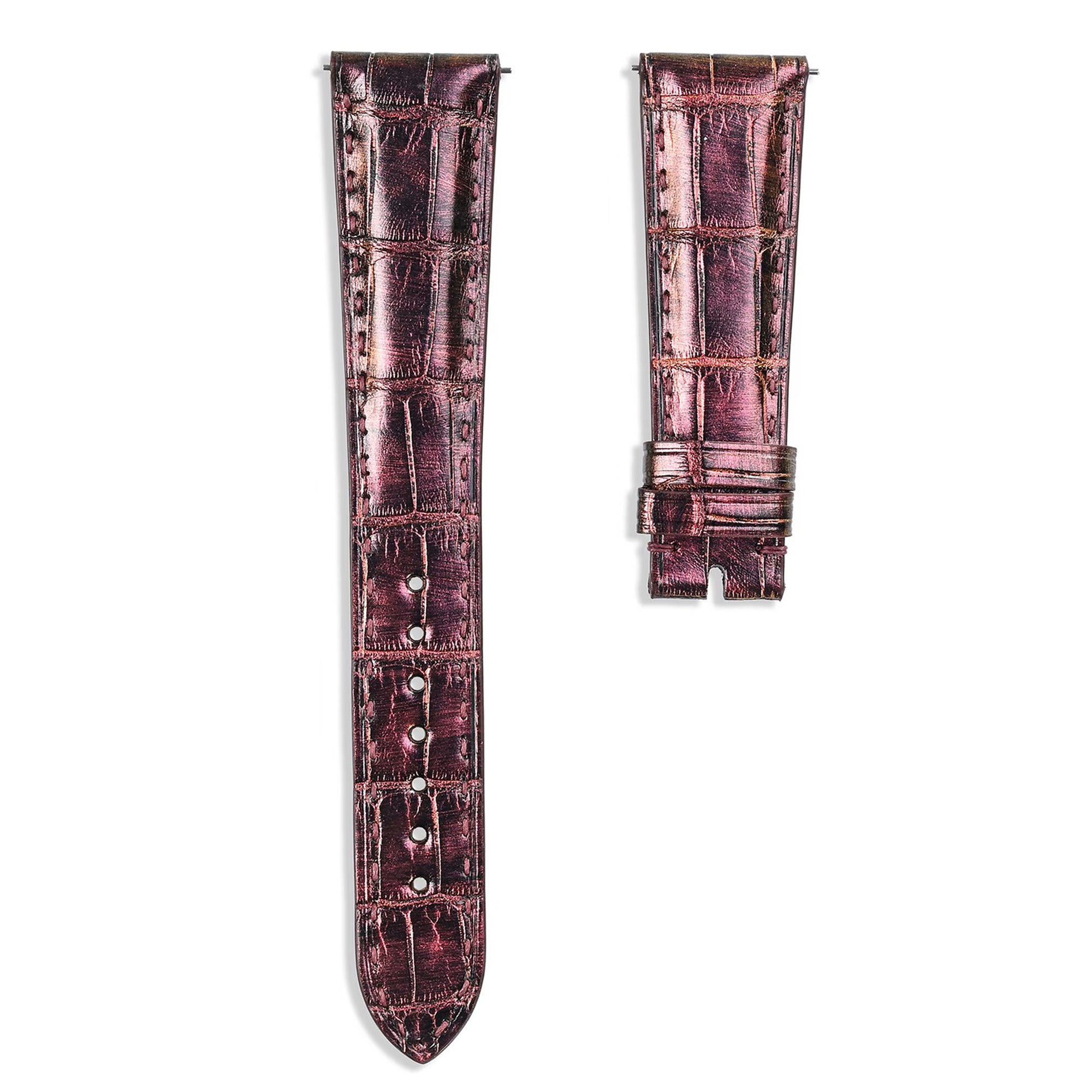 Compatible with Rolex, Patek Philippe, IWC, Omega and many other universal watch straps, metallic color watch straps