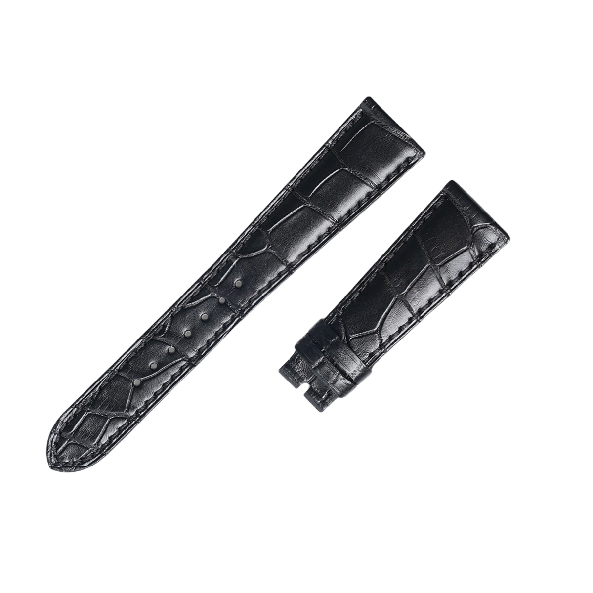 Fits Patek Philippe 5153/5159 /5172g/5207p/watch strap ALLIGATOR strap