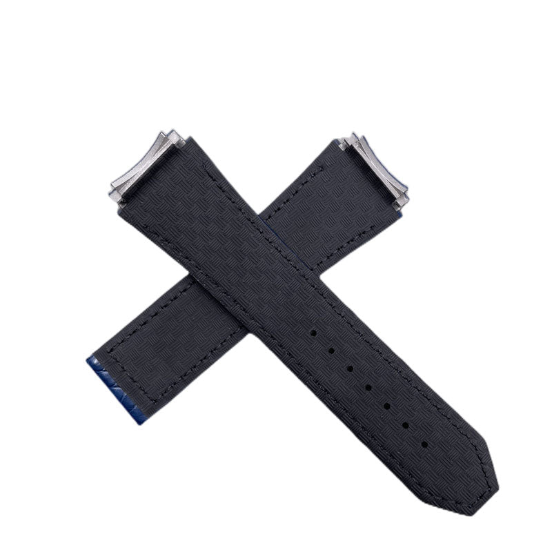 Fits Zenith DEFY 670 Alligator Leather Watch Strap Genuine Leather