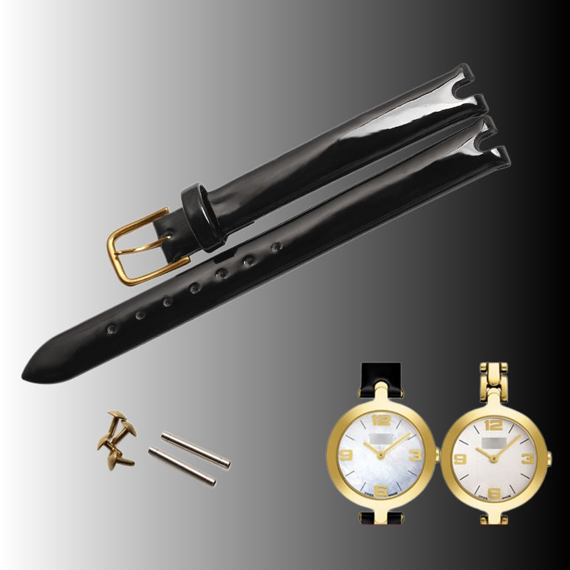 Replacement silk watch strap for women, compatible with Tissot T-TREND T003.209