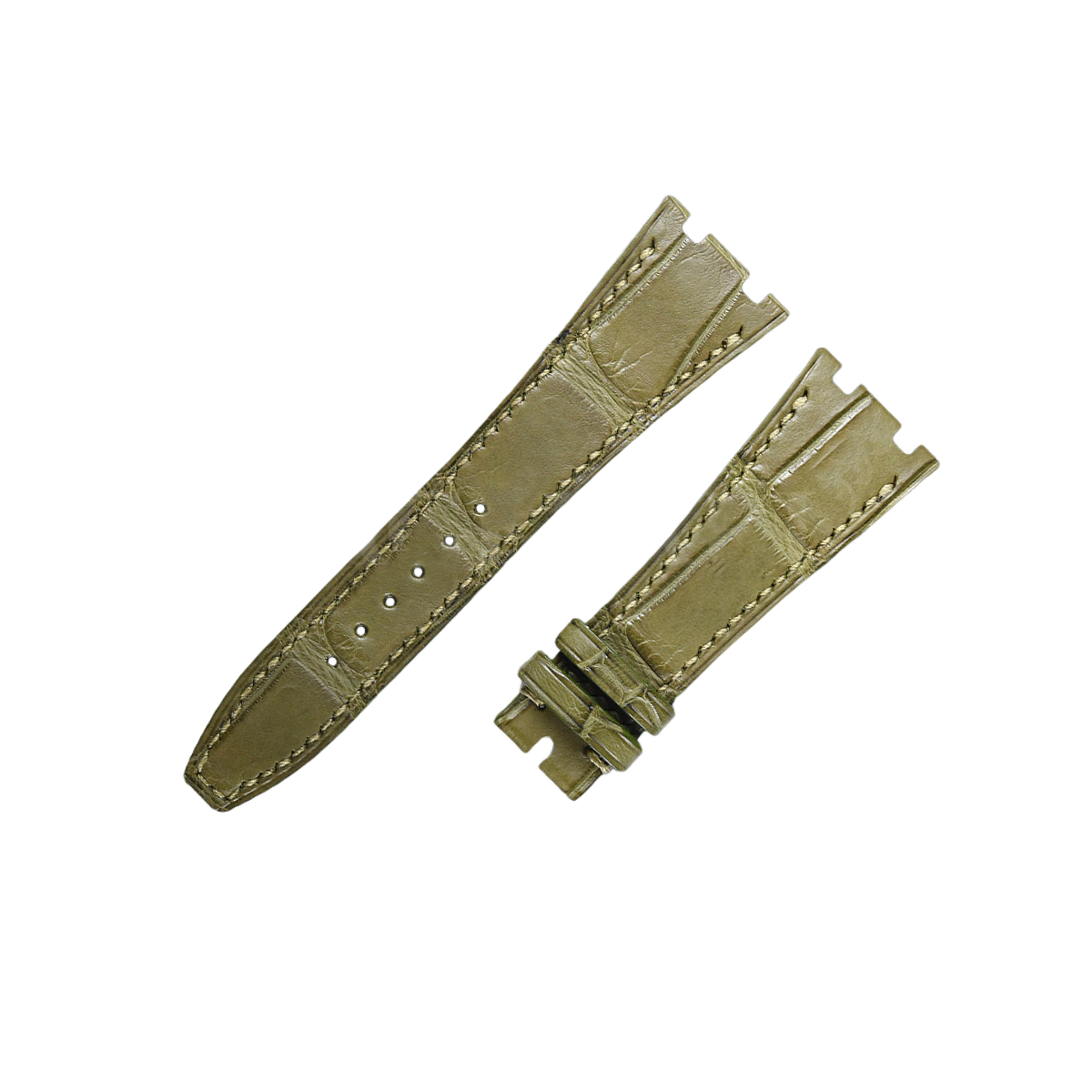 Fits Audemars Piguet 15400 15500 26239 26331 Watch Straps - ALLIGATOR Leather Watch Strap