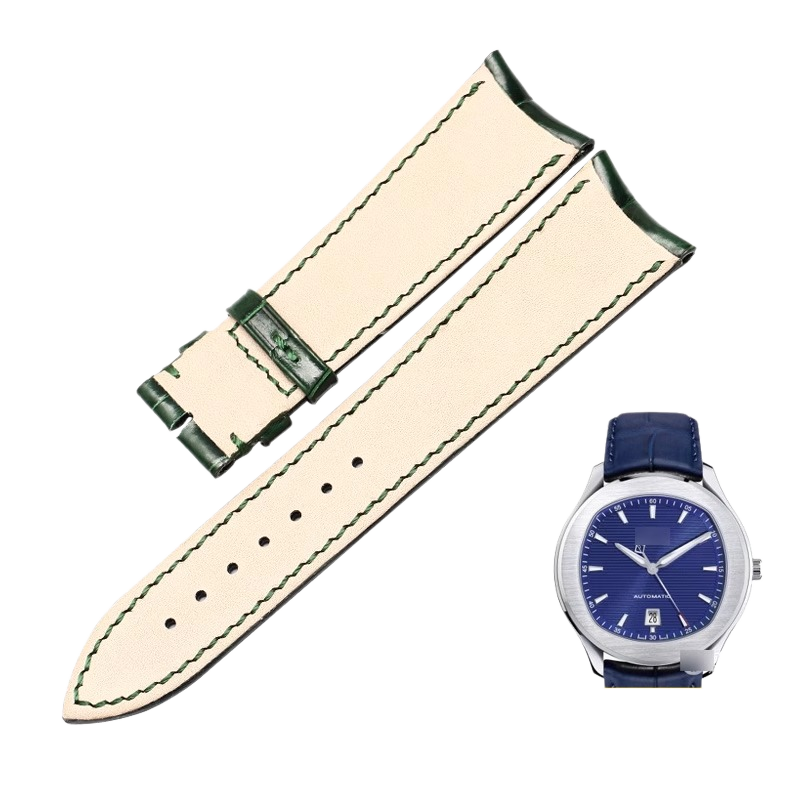 Genuine ALLIGATOR watch strap, replacement for Piaget POLO G0A44001 G0A43001