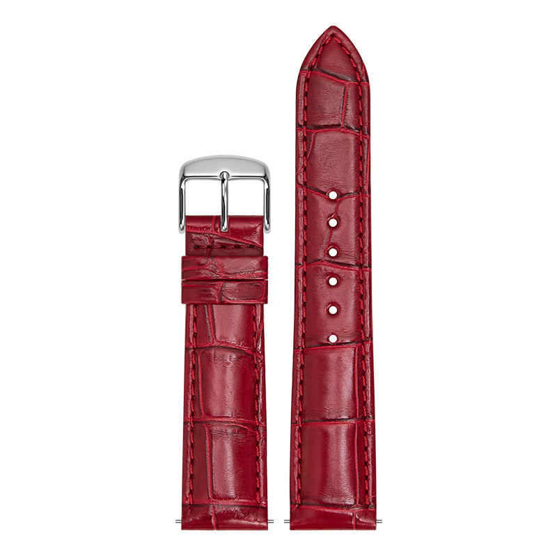 Custom Alligator Leather Watch Strap for Omega IWC Cartier Vacheron Constantin, Men & Women