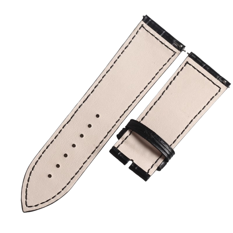 Genuine ALLIGATOR watch strap, replacement for Franck Muller 1002QZ / 1100DSR