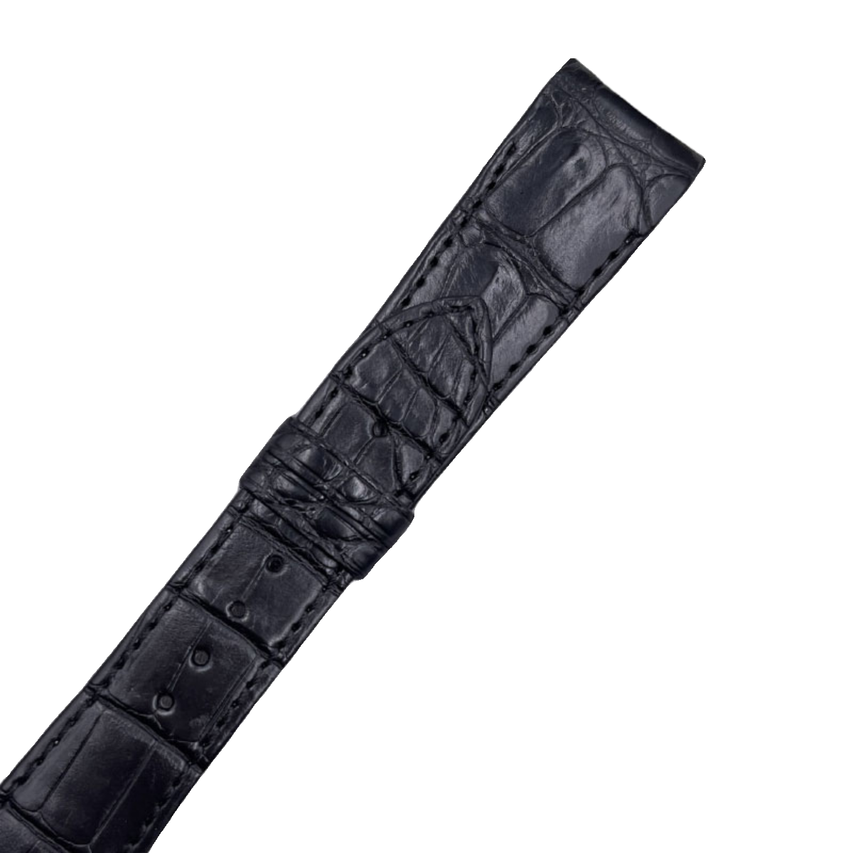 Fits Ulysse Nardin Marine Torpilleur 675-01 Alligator Leather Watch Strap, Handmade Custom Men's Strap
