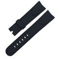 Fits Corum Admiral's Cup Rubber Watch Strap • Special Fluoro Rubber End Pieces / Interface