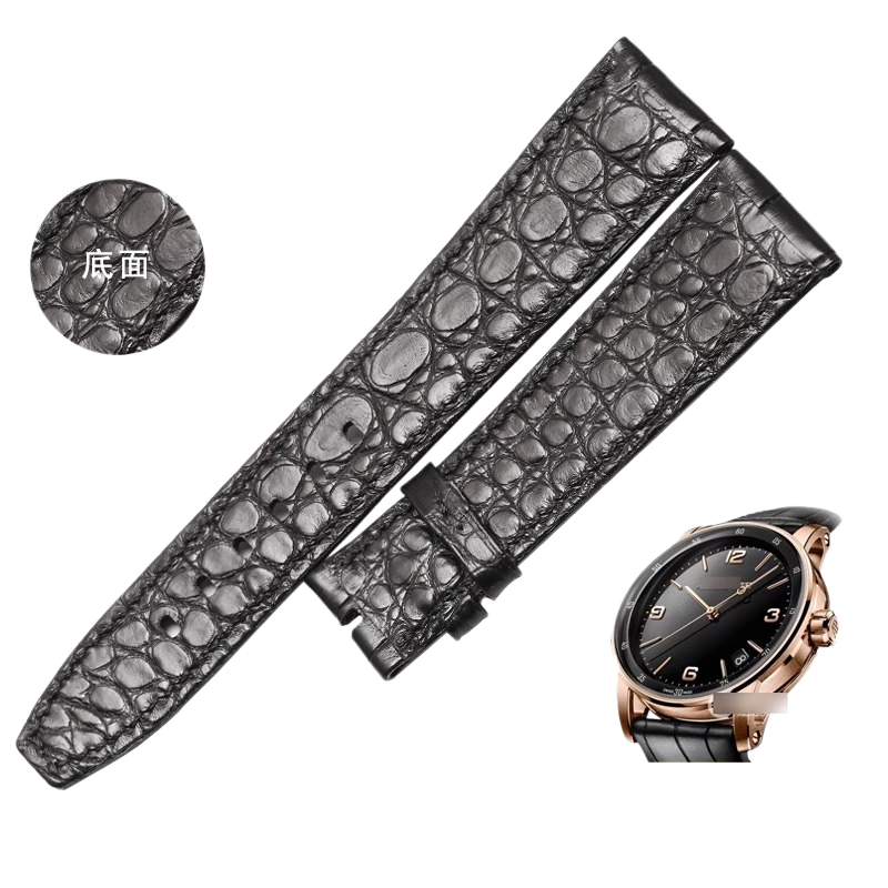 American alligator watch strap, replacement for AP CODE 11.59 series 15210OR