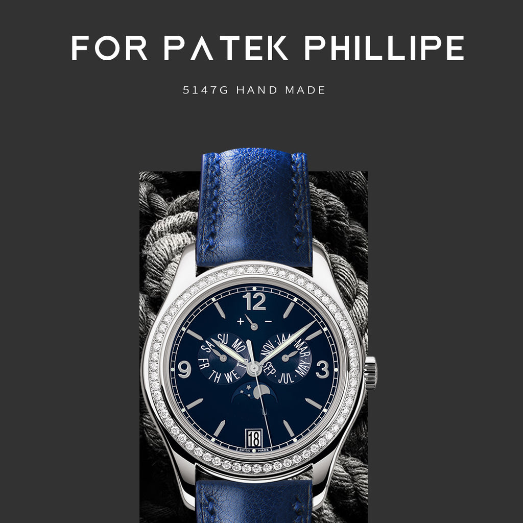 Fits Patek Philippe 5147G watch strap