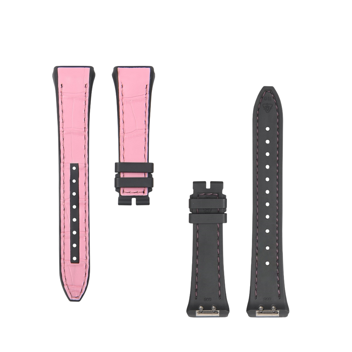 Fits Franck Muller V32 ALLIGATOR strap with rubber insert