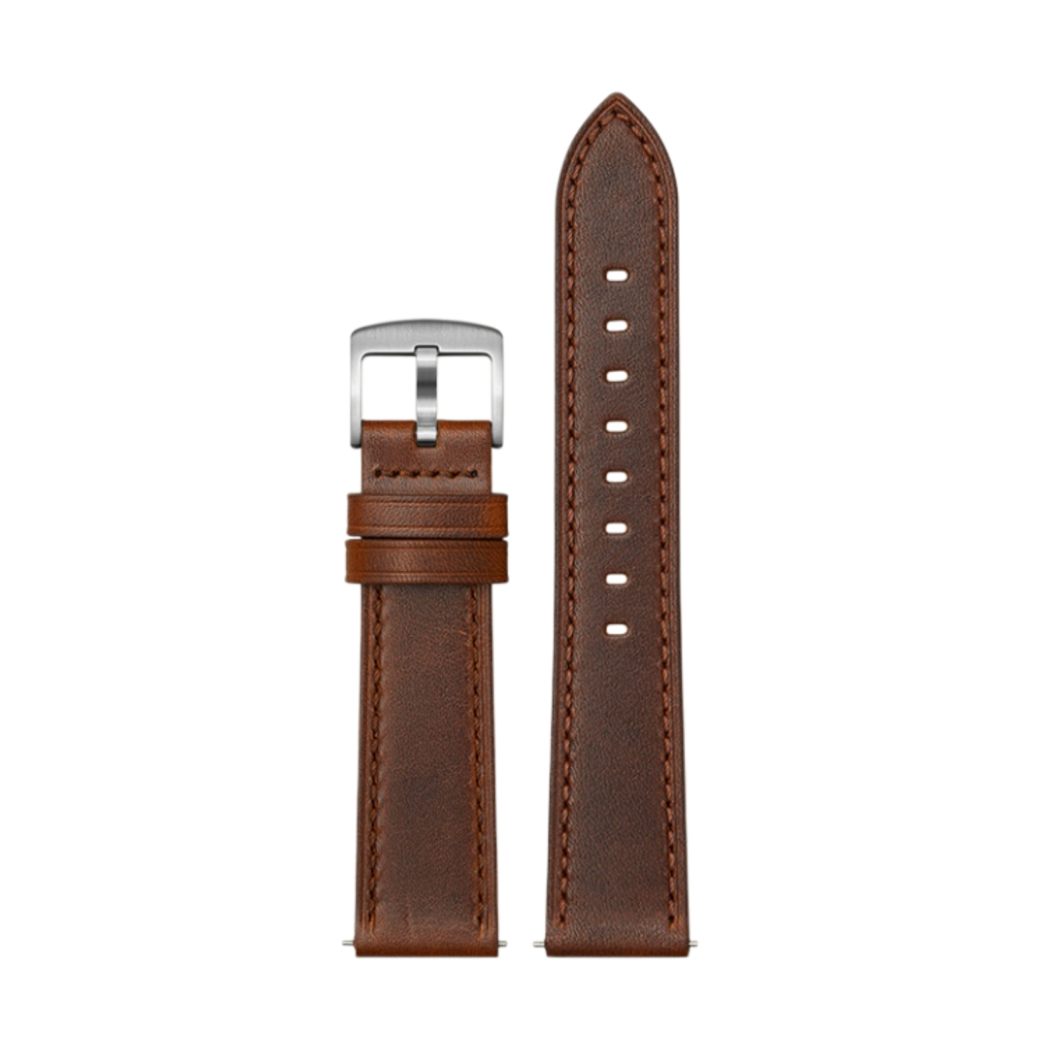 Genuine leather watch strap for men, vegetable-tanned calfskin, quick release, fits Longines, Mido, Omega, Tissot, Citizen