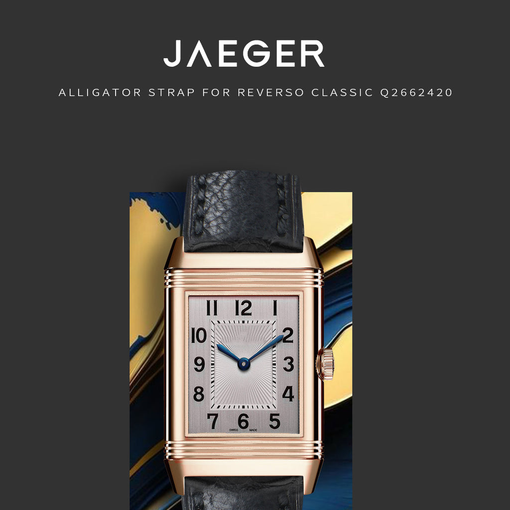 Fits Jaeger-LeCoultre Reverso Q2662420 watch strap