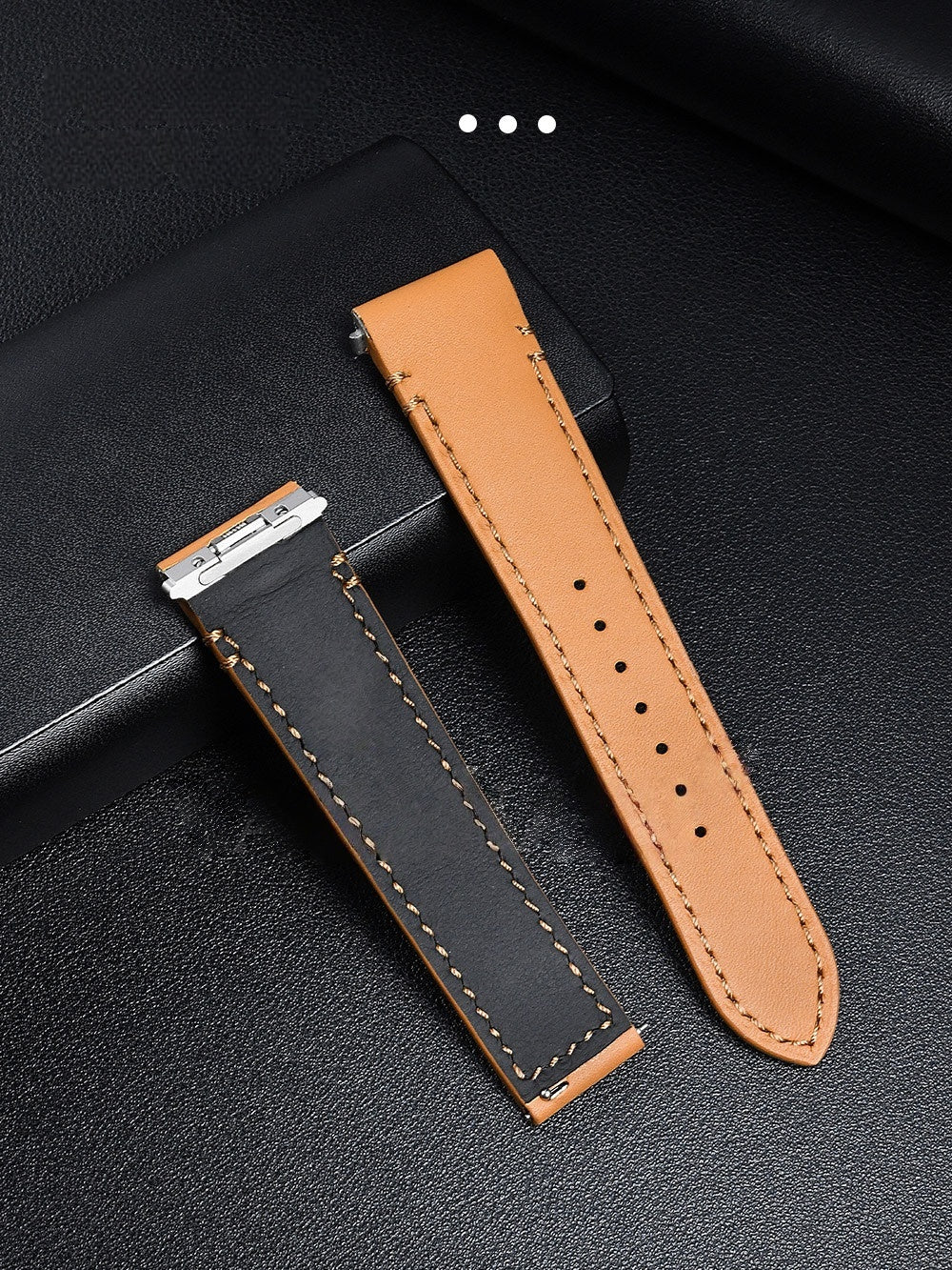 Fits Cartier Santos quick-release watch strap