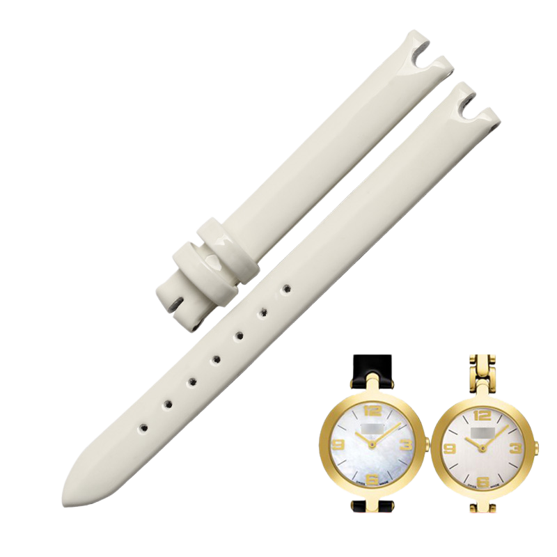 Replacement silk watch strap for women, compatible with Tissot T-TREND T003.209