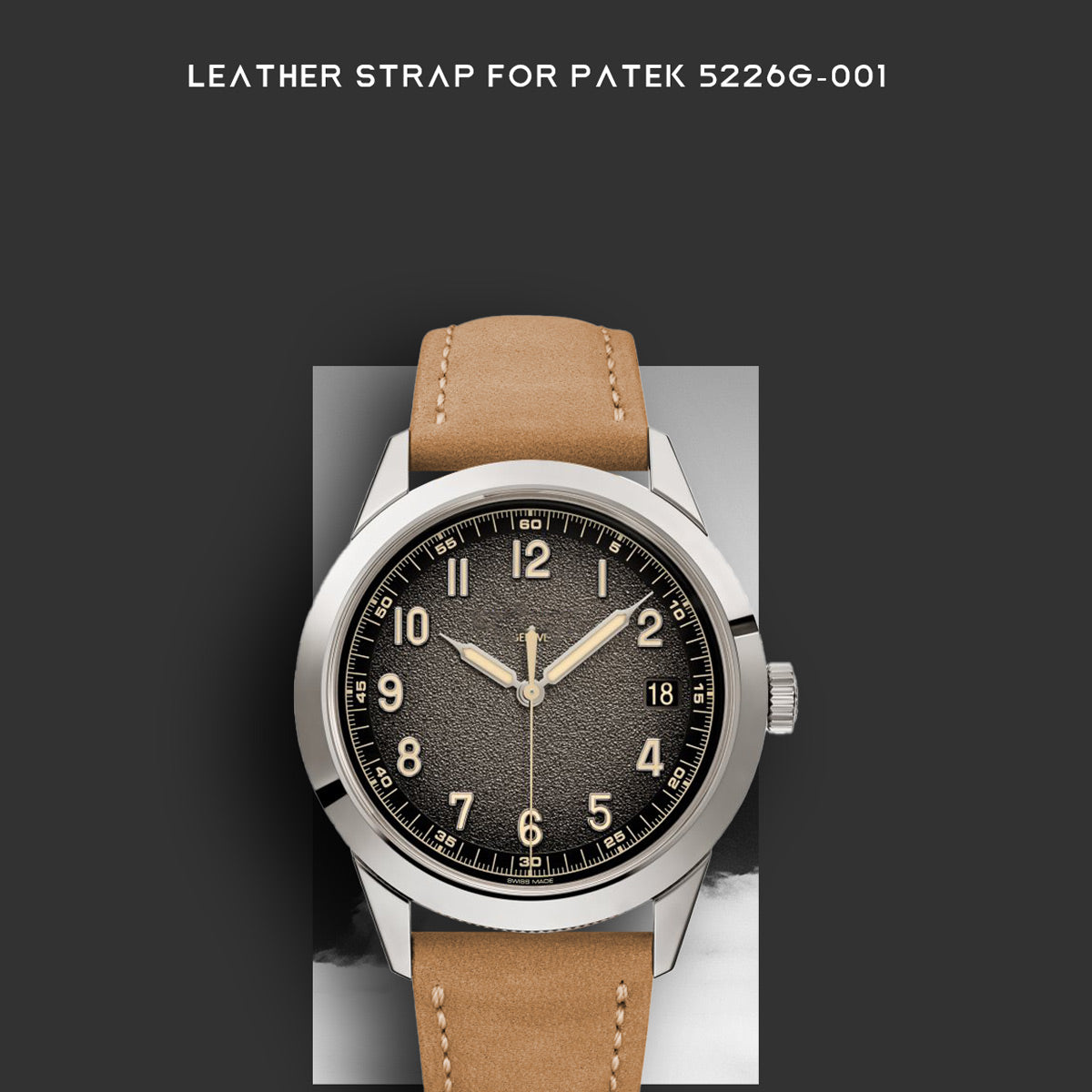 Fits Patek Philippe Salmon Dial 5226G watch strap