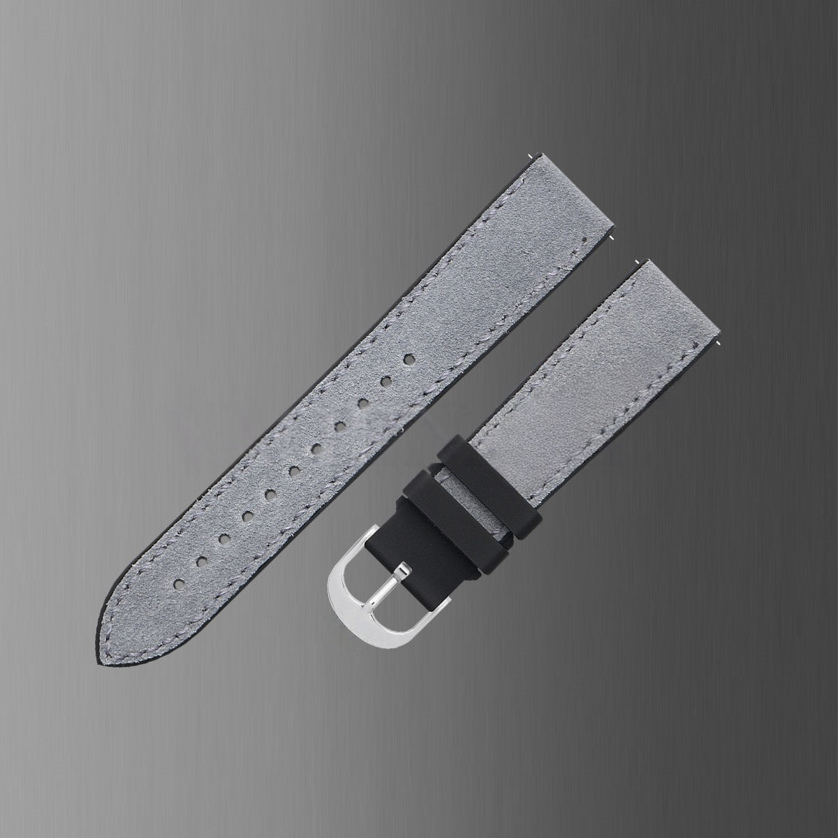 Fits Omega, Tudor, Rolex, IWC Watch Straps – Italian Suede with Rubber Insert Watch Strap