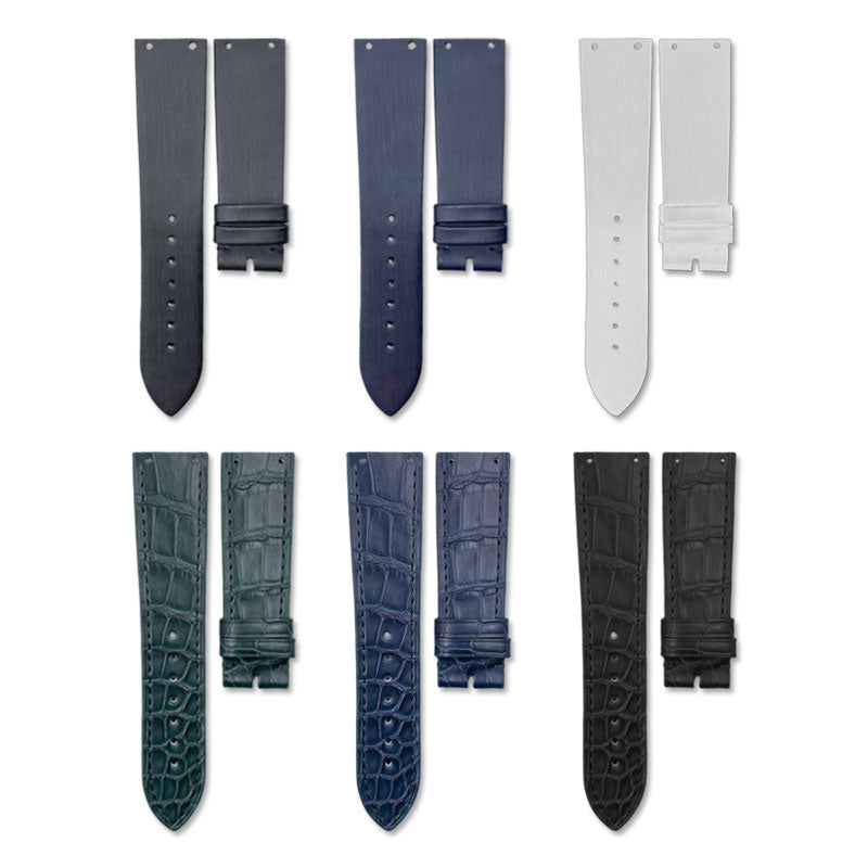 Compatible with Piaget Limelight G0A32096 watch, genuine leather, silk and American ALLIGATOR skin straps