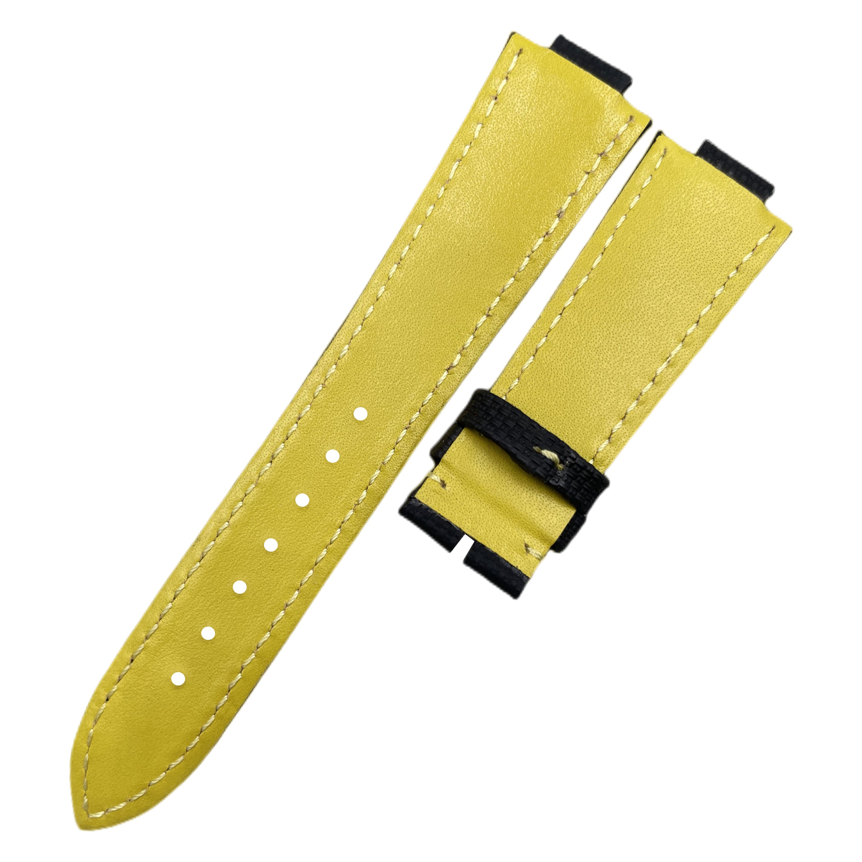 Fits Tudor 91210N North Flag Leather Watch Strap for Men