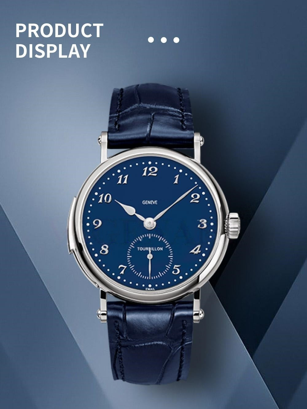 Fits Patek Philippe 5539 watch strap ALLIGATOR strap