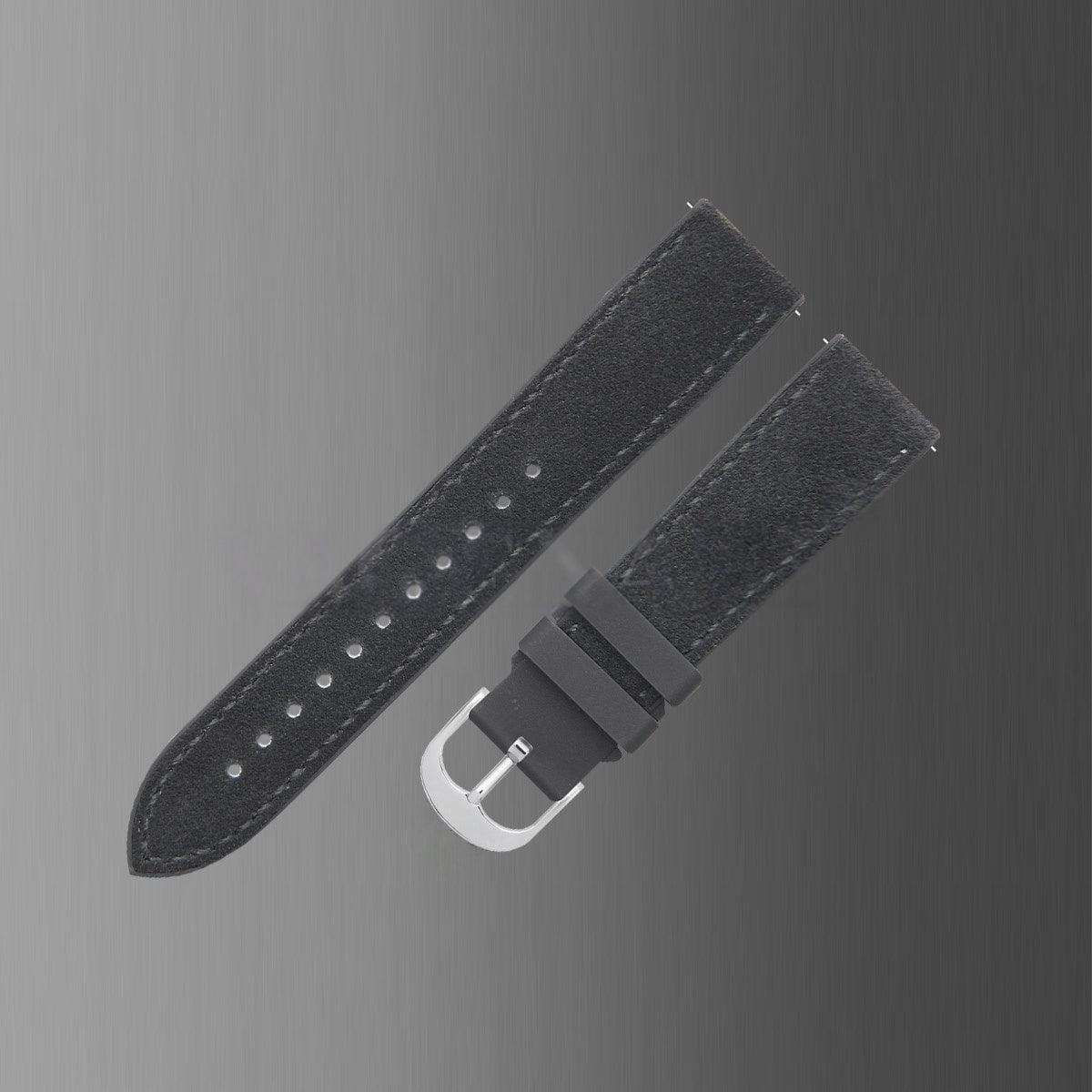 Fits Omega, Tudor, Rolex, IWC Watch Straps – Italian Suede with Rubber Insert Watch Strap