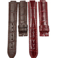 Compatible with Cartier Ballon Bleu Convex Head Crocodile Leather Strap