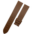 Handcrafted Custom Brown Silk-Calfskin Leather Watch Strap for Piaget POSSESSION Series