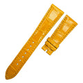 Custom Yellow Alligator Leather Watch Strap for Patek Philippe Complicated Chronograph Series 5326