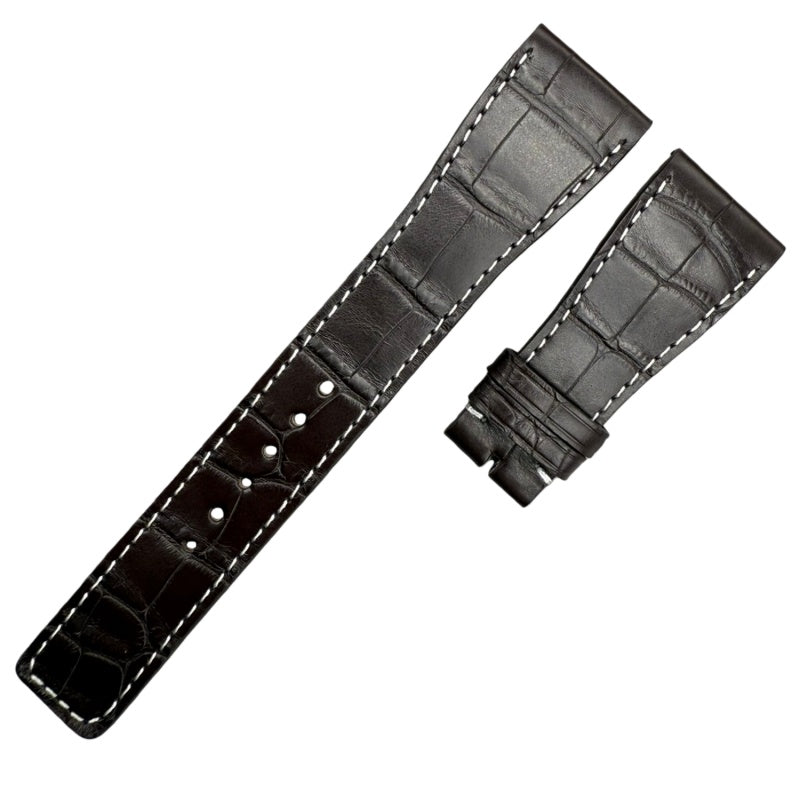 Compatible Alligator Leather Watch Strap for IWC Da Vinci IW452312