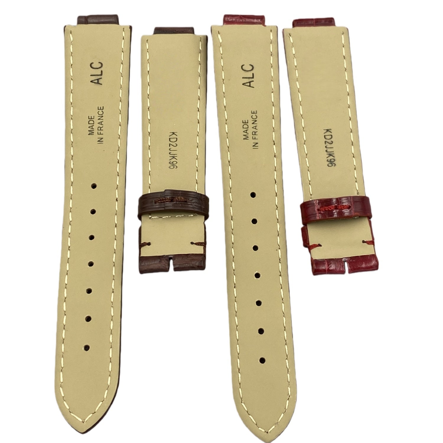 Compatible with Cartier Ballon Bleu Convex Head Crocodile Leather Strap