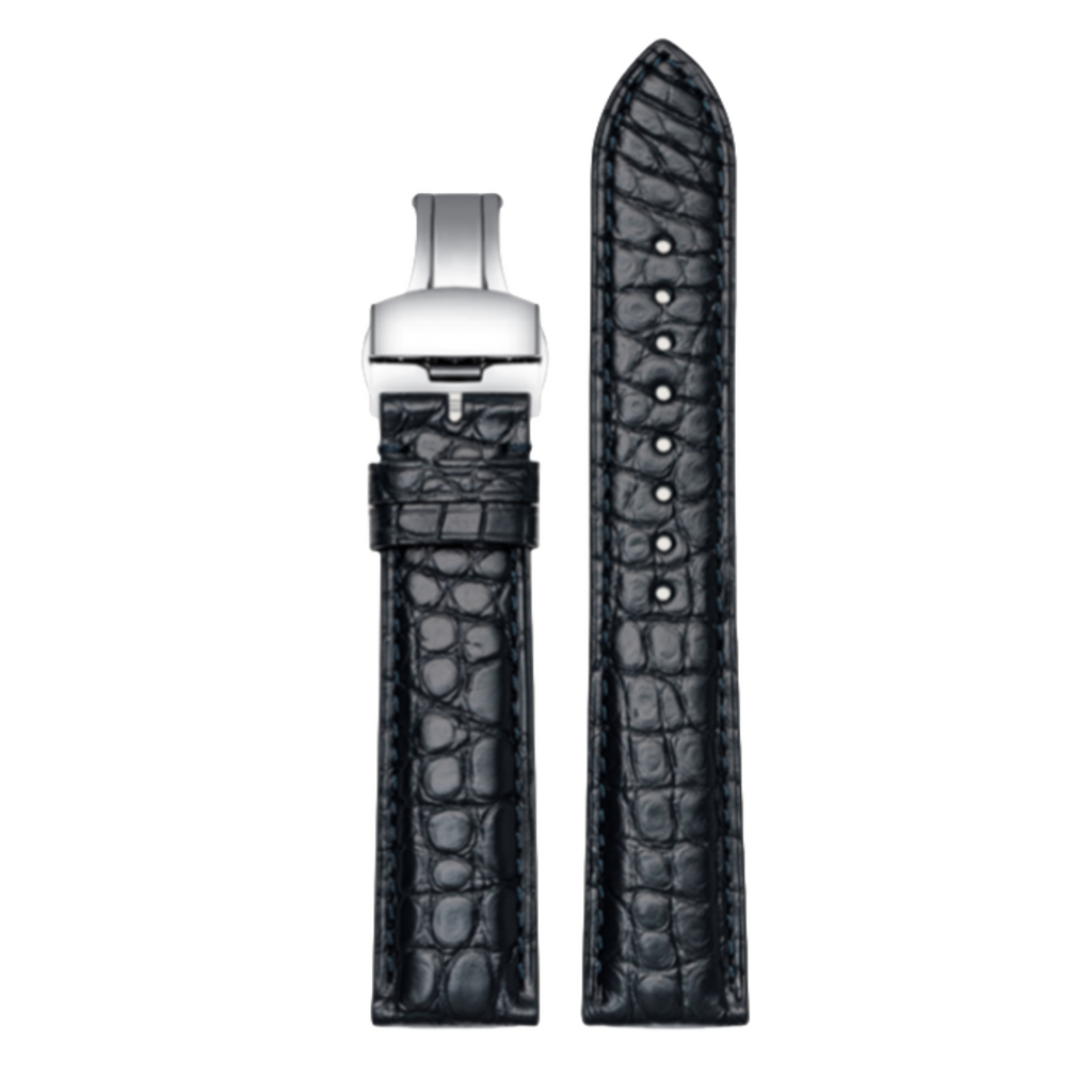 Genuine Alligator Leather Watch Strap for IWC, Longines, Omega, Montblanc, Jaeger-LeCoultre, Tissot