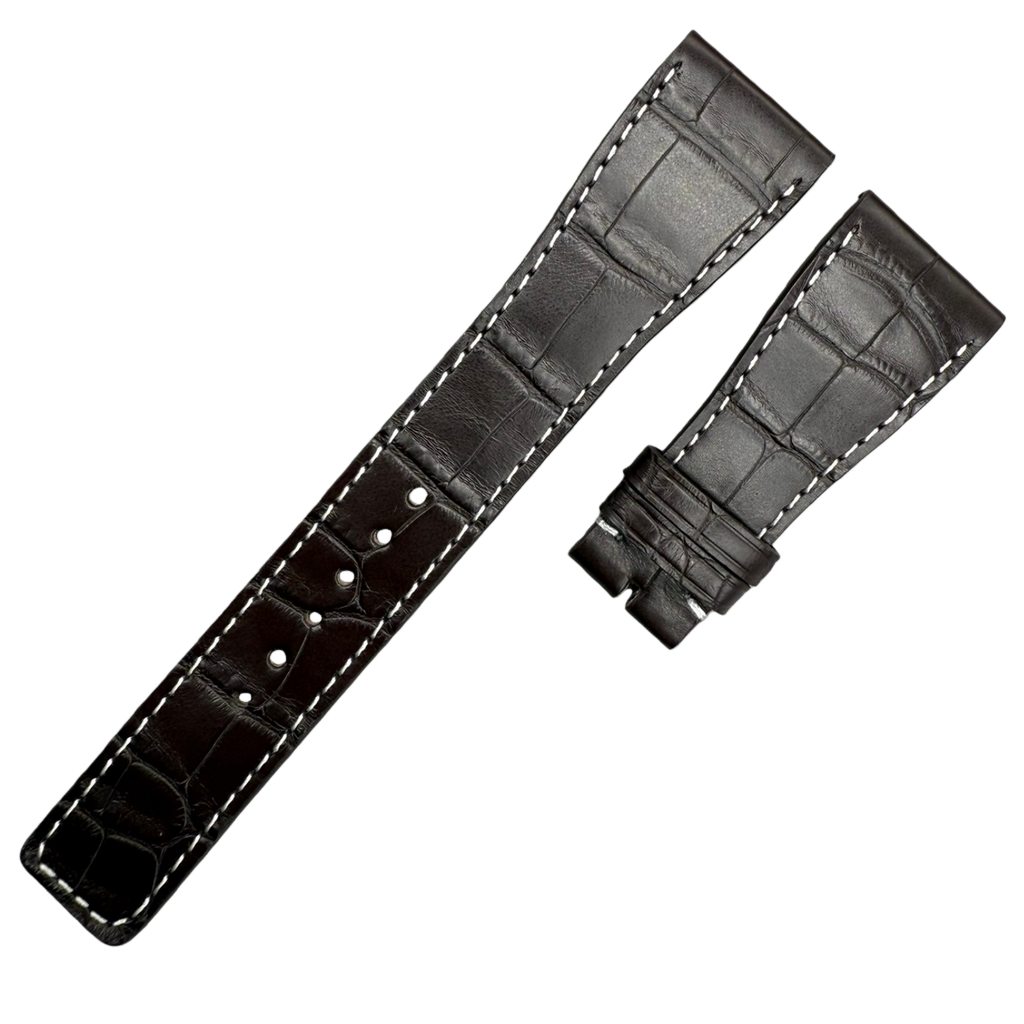 Compatible Alligator Leather Watch Strap for IWC Da Vinci IW452312