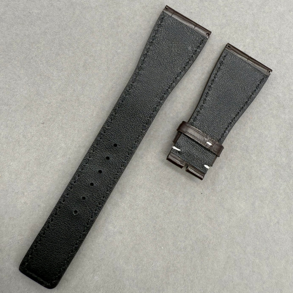 Compatible Alligator Leather Watch Strap for IWC Da Vinci IW452312