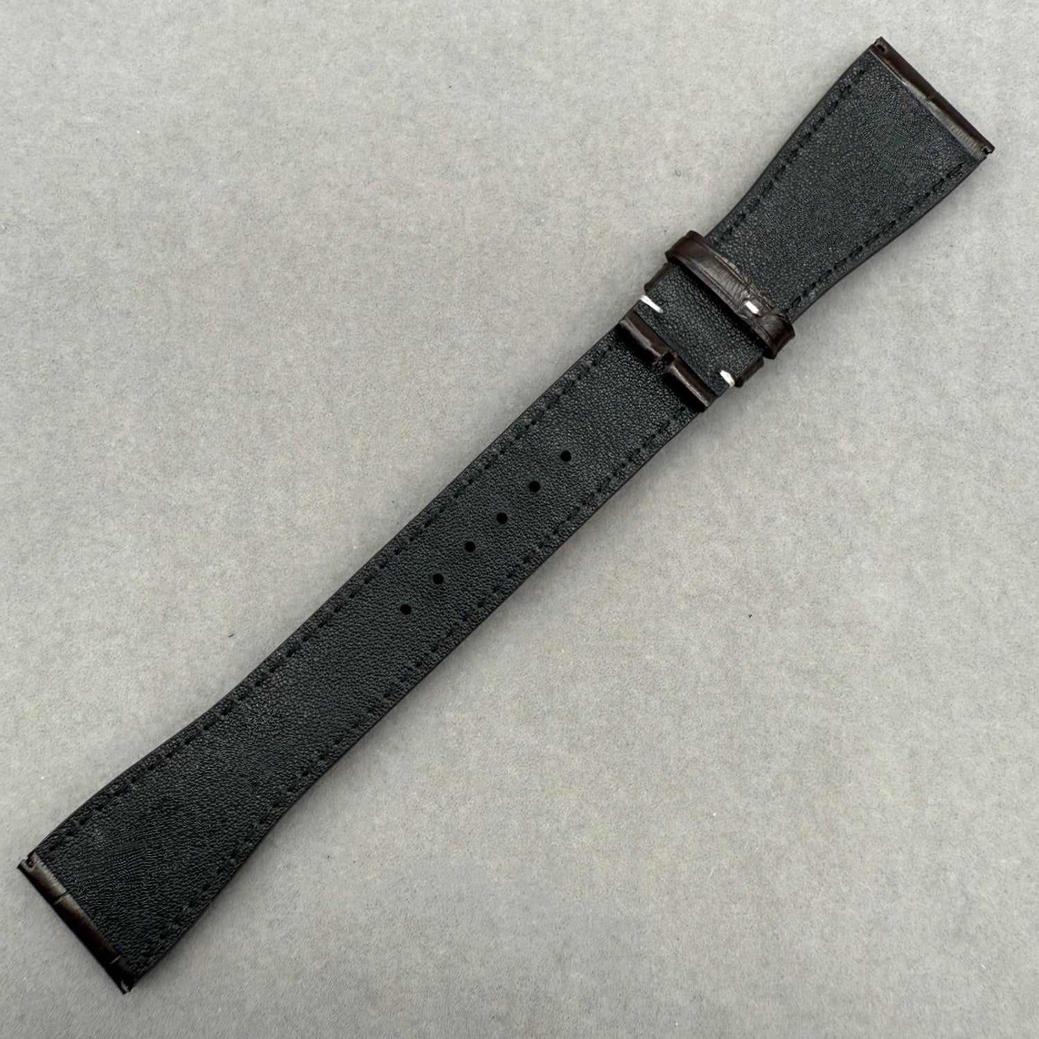 Compatible Alligator Leather Watch Strap for IWC Da Vinci IW452312