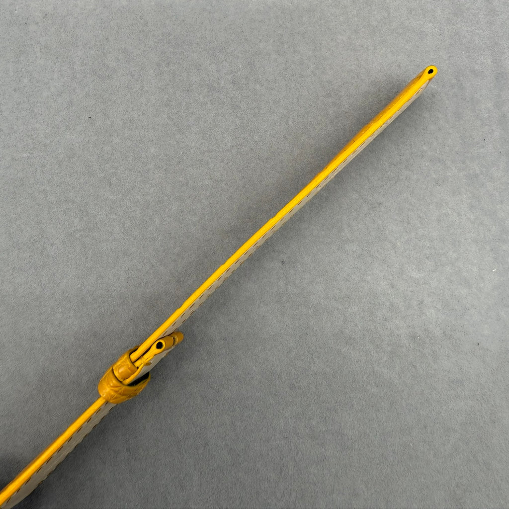 Custom Yellow Alligator Leather Watch Strap for Patek Philippe Complicated Chronograph Series 5326