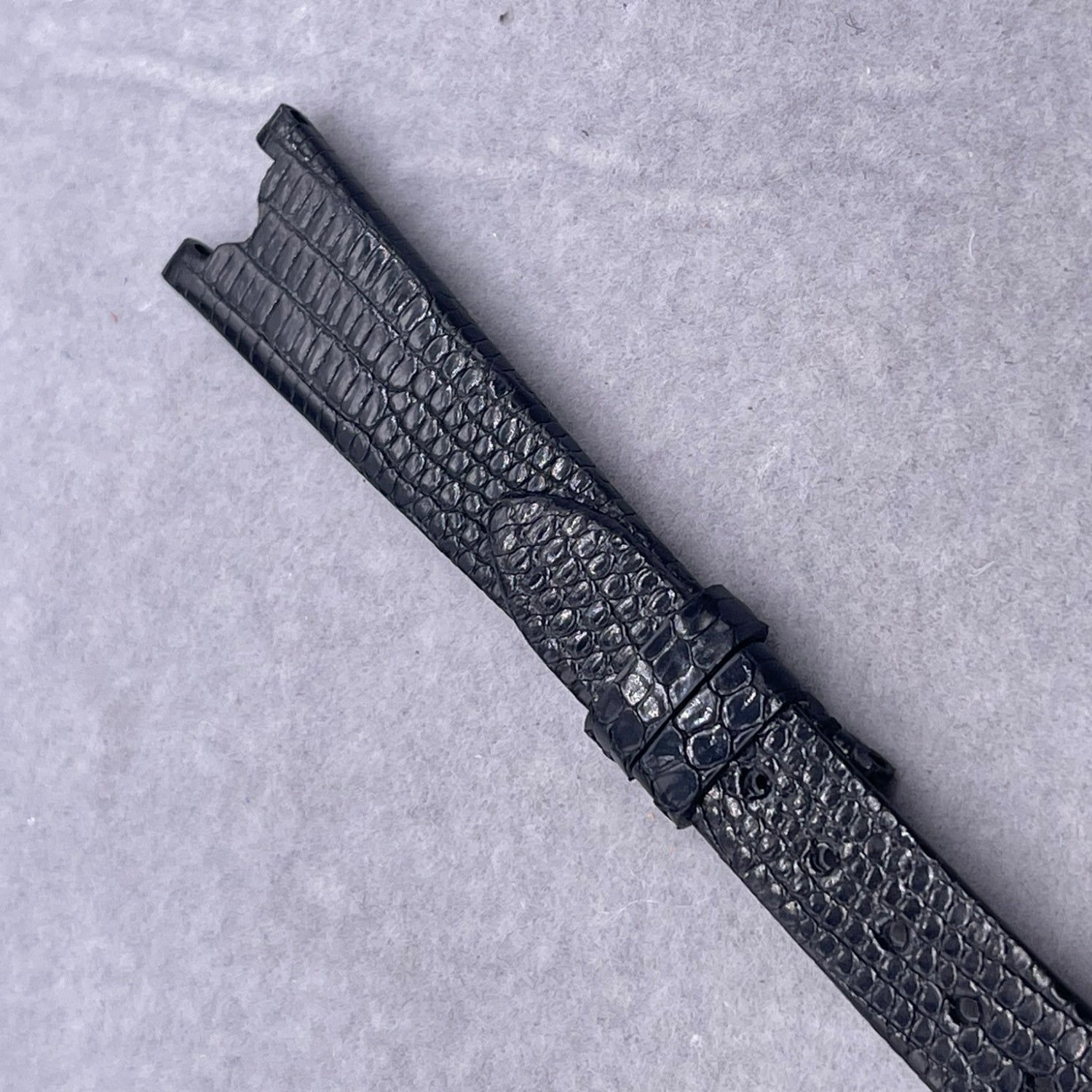 Compatible with Emile Chouriet Elegance 06.2188 Lizard Leather Strap