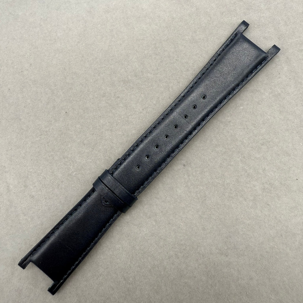 Handcrafted for Versace's models, this strap is made of high-quality Cowhide leather with a smooth texture